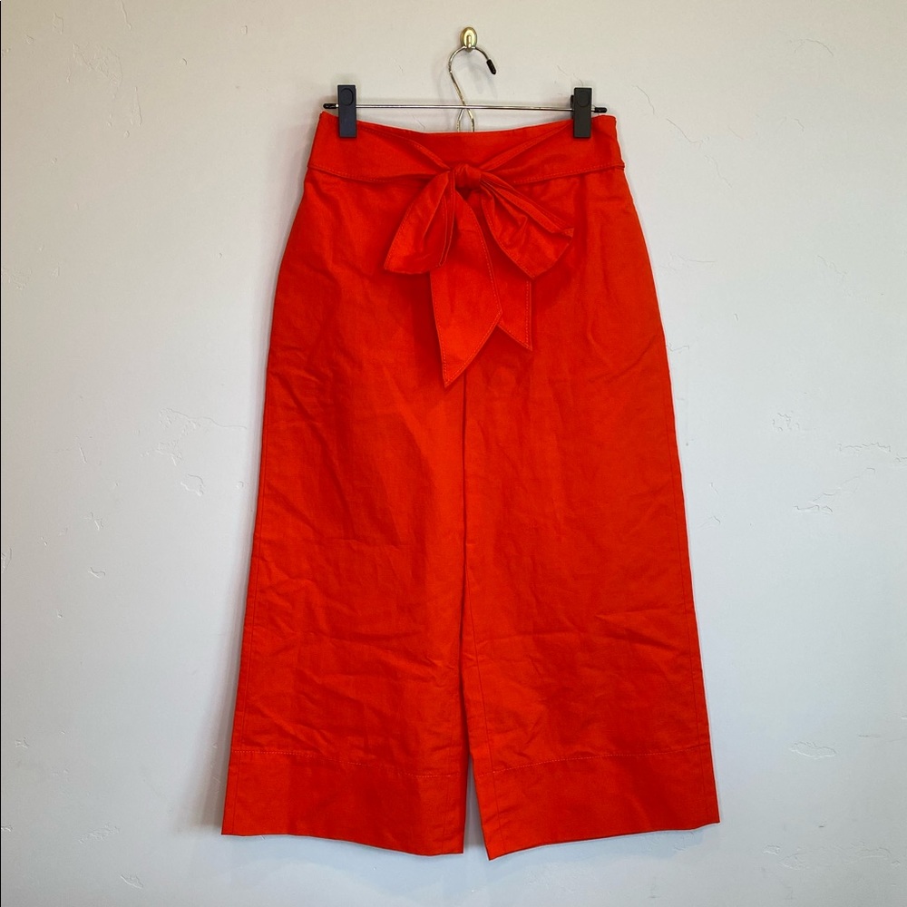 Kate Spade Red Wide-Leg Pants - Picture 9 of 15